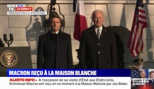 La Marseillaise retentit à la Maison Blanche à l'occasion de la visite d'État d'Emmanuel Macron à Washington
