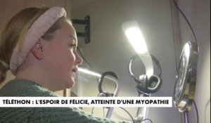 Téléthon : l'espoir de Félicie, atteinte d'une myopathie