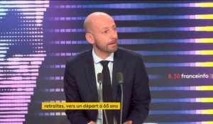 Réforme des retraites : "Ce sera 65 ans à un horizon qui ne sera pas demain", assure Stanislas Guerini