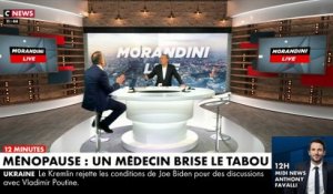 Ménopause : Un médecin brise le tabou sur le plateau de « Morandini Live » sur CNews