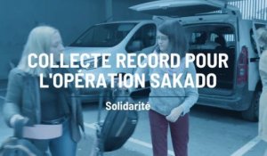 Collecte record pour l’opération Sakado