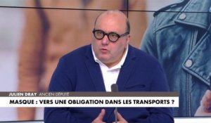 Julien Dray : « Vu l’état de nos transports où les gens sont vraiment les uns sur les autres, il vaut mieux essayer de se protéger »