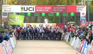 le replay de la course hommes - Cyclo cross - CdM Anvers
