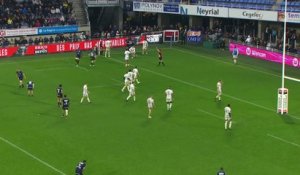 TOP 14 - Essai de George BRIDGE (MHR) - ASM Clermont - Montpellier Hérault Rugby - Saison 2022:2023