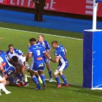 TOP 14 - Essai de Jack MADDOCKS (SP) - Castres Olympique - Section Paloise - Saison 2022:2023