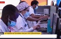 Comme le Centre hospitalier Sud Francilien de Corbeil-Essonnes fin août, l'établissement hospitalier de Versailles est à son tour visé depuis samedi soir par une cyberattaque qui perturbe sérieusement son activité - VIDEO