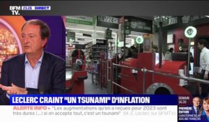Michel-Édouard Leclerc: "Ça se tend un peu" dans les magasins à cause de l'inflation