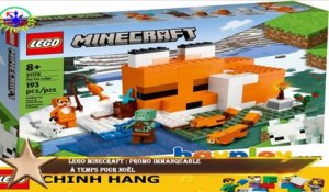 Lego Minecraft : Promo immanquable  à temps pour Noël