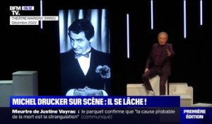 Michel Drucker fait son retour sur les planches au théâtre Marigny dans un nouveau spectacle teinté d'humour