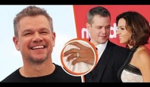 Matt Damon a offert la bague de sa grand-mère à une barmaid qui l'a repoussé - Il ne l'a pas lâché