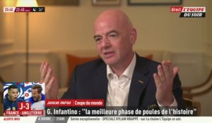 Infantino a vu la «meilleure phase de poules de l'histoire» - Foot - CM 2022