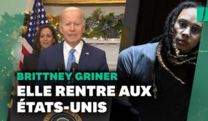 Le président Biden annonce la libération de Brittney Griner