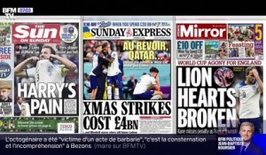 La presse britannique dit "au revoir" au Qatar après la victoire des Bleus contre l'Angleterre