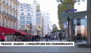 France-Maroc : l’inquiétude des commerçants