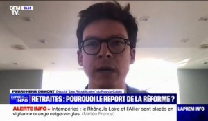 Retraites: Pierre-Henri Dumont "satisfait" du report au 10 janvier
