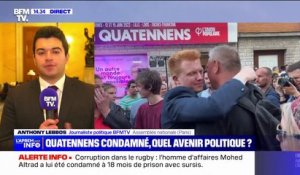 Après la condamnation d'Adrien Quatennens pour "violences" conjugales, l'avenir du député LFI divise