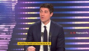 Condamnation d'Adrien Quatennens : le LR Aurélien Pradié "ne voit pas comment" il peut rester député