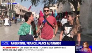 France-Argentine: la superstition des supporters argentins