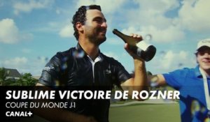 Sublime victoire de #AntoineRozner  qui s'impose sur le golf de Mont Choisy (-19)