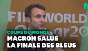 "On a retrouvé la faim", Macron salue l'incroyable remontada des Bleus