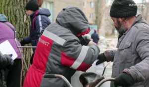 Ukraine : la vie pénible à Avdiïvka, théâtre avec Bakhmout des combats les plus difficiles