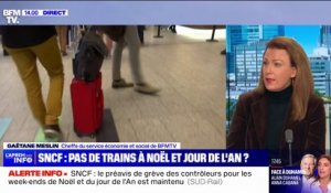 SNCF: Sud-Rail maintient son préavis de grève sur les week-ends de Noël et du Jour de l'An