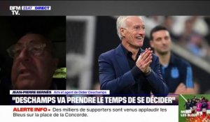 Jean-Pierre Bernès, ami et agent de Didier Deschamps, évoque l'avenir du sélectionneur des Bleus