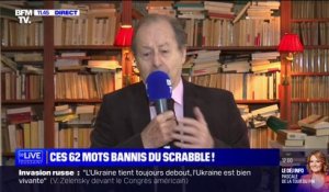 Suppression de mots offensants du Scrabble: "C'est l'invasion américaine" déplore l'académicien Jean-Marie Rouart