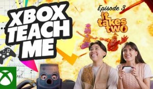 Fighting a Giant Vacuum Cleaner with Your Partner - Xbox Teach Me: Episode 3