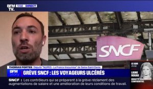 Thomas Portes, député LFI sur la grève SNCF: "La direction de la SNCF a la balle dans son camp"