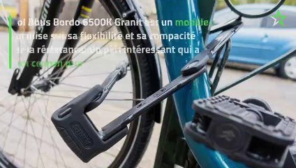 Antivol U pliant Bordo Granit X-Plus - Abus - Antivol Vélo