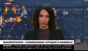 Fusillade à Paris - La manifestation des Kurdes à Marseille dégénère avec l'attaque d'un commissariat et des voitures de police incendiées