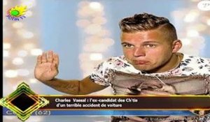 Charles Vassal : l'ex-candidat des Ch'tis  d'un terrible accident de voiture