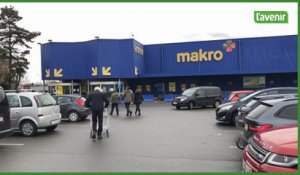 Dernier jour d'ouverture des magasins Makro en Belgique : reportage à Alleur