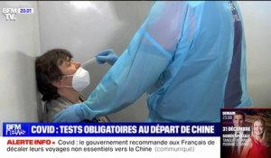 Tous les voyageurs venant de Chine à destination de la France devront présenter un test négatif avant leur départ