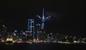 À Auckland, en Nouvelle-Zélande, on célèbre déjà la nouvelle année