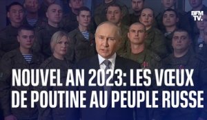 Nouvel An 2023: les vœux de Vladimir Poutine au peuple russe