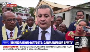 "Nous allons axer l'action du ministère des Outre-mer sur la question du réchauffement climatique" déclare Gérald Darmanin