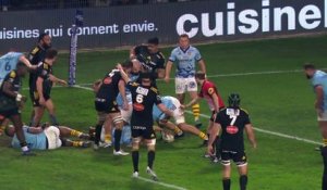 TOP 14 - Essai de Teddy THOMAS (SR) - USA Perpignan - Stade Rochelais