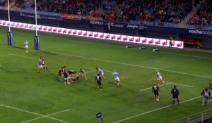 TOP 14 - Essai de Teddy THOMAS 2 (SR) - USA Perpignan - Stade Rochelais