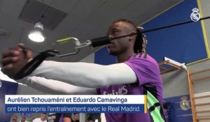 Real Madrid - Tchouaméni et Camavinga sont de retour avec Benzema
