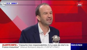 Manuel Bompard: "J'assume mes responsabilités, il n'y a pas de chef à la France insoumise"
