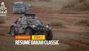 Résumé Dakar Classic  - Étape 3 - #Dakar2023