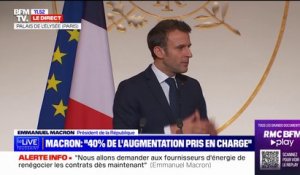 Emmanuel Macron estime que le marché de l'électricité est "mal fichu" en Europe