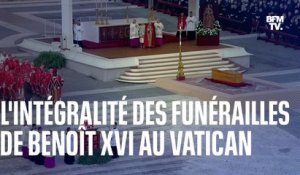 L'intégralité des funérailles de Benoît XVI au Vatican