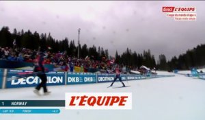 La Norvège remporte le relais mixte simple à Pokljuka - Biathlon - CM