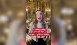 Une façon originale de visiter l’Opéra Garnier.