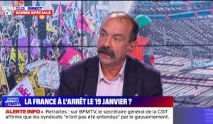 Philippe Martinez (CGT): "Emmanuel Macron ne sait pas ce qu'est le syndicalisme, pour lui, on est des boulets"