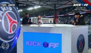 Kickoff :  Paris Saint-Germain - Angers SCO, l'avant match au Parc des Princes