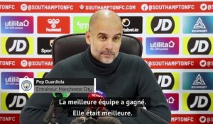 Guardiola : "On a passé une mauvaise soirée"